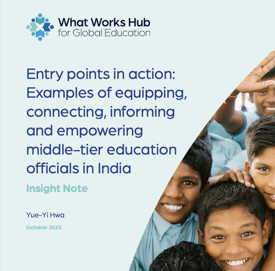 Entry points in action: Examples of equipping, connecting, informing ...
